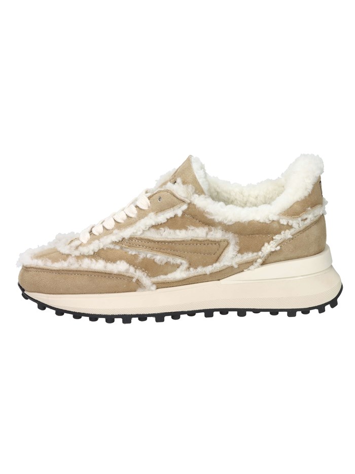 SNEAKERS BASSA W431-AT-TD-CU CUOIO