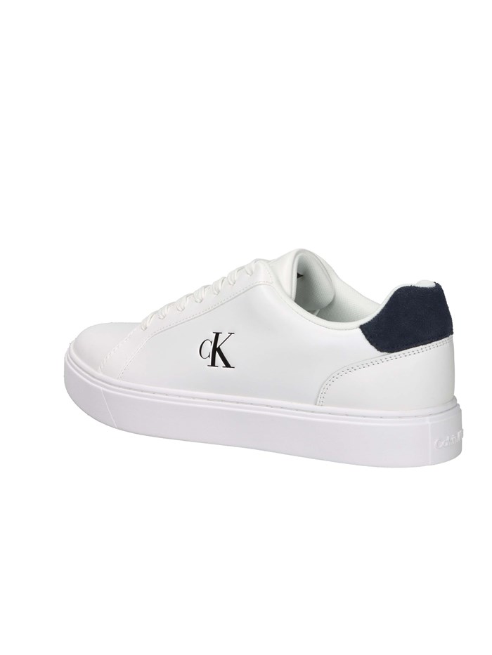 SNEAKERS BASSA YM0YM01435 BIANCO/BLU