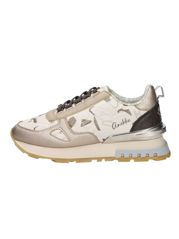 SNEAKERS BASSA LISBOA 423 BEIGE/ORO