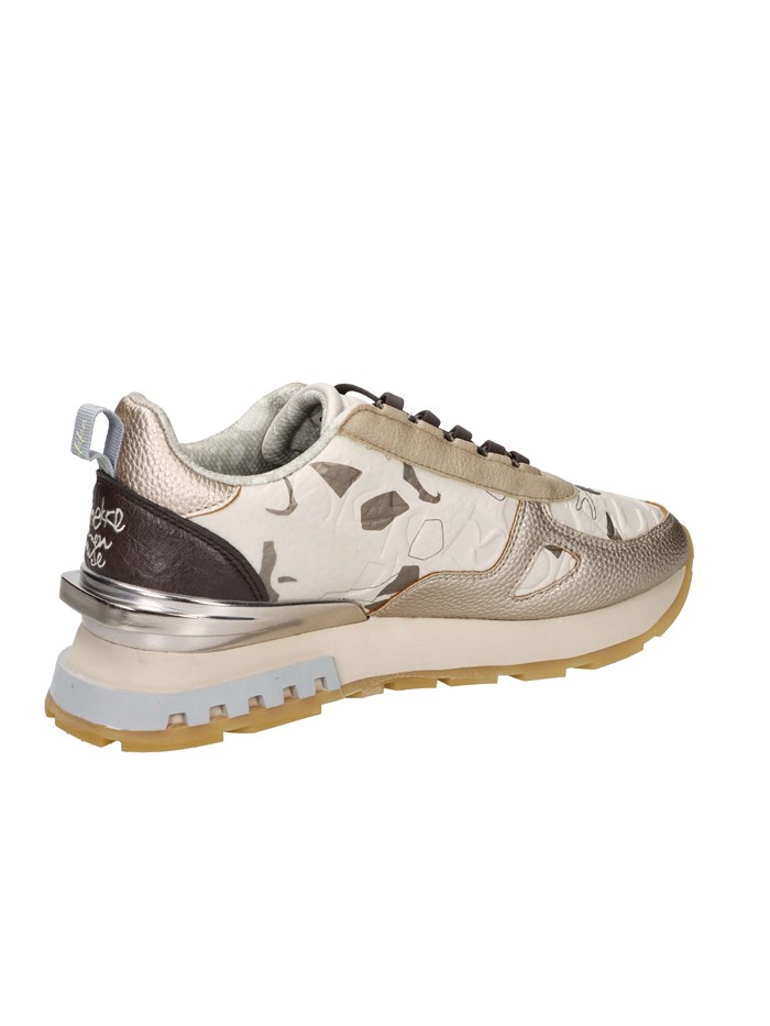 SNEAKERS BASSA LISBOA 423 BEIGE/ORO