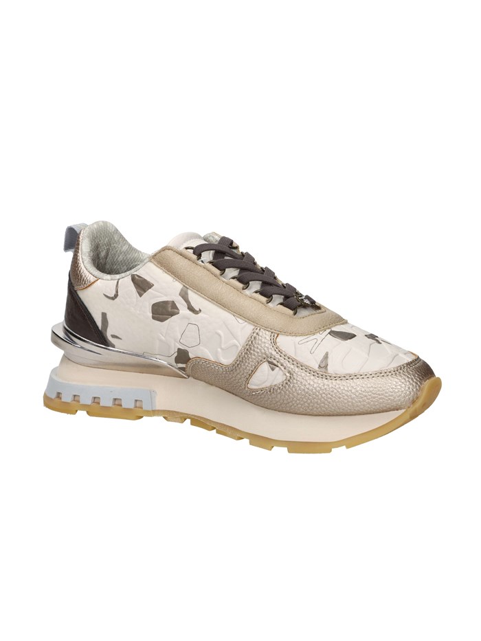 SNEAKERS BASSA LISBOA 423 BEIGE/ORO