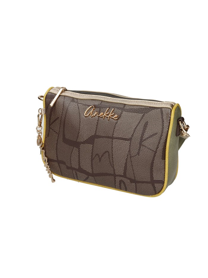 BORSA A SPALLA 42603-588-5 MARRONE/BEIGE