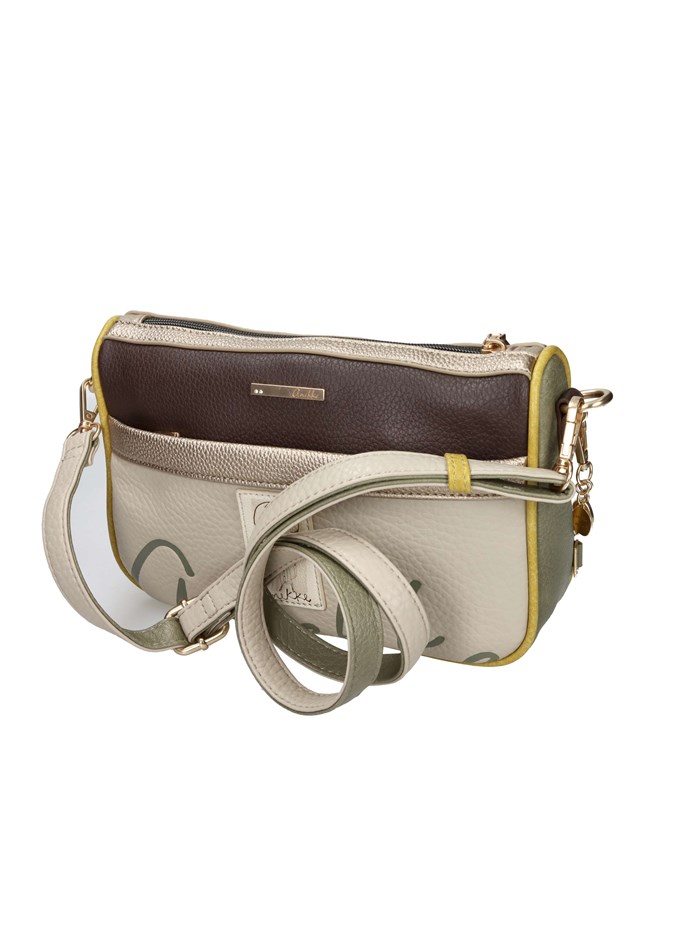 BORSA A SPALLA 42603-588-5 MARRONE/BEIGE