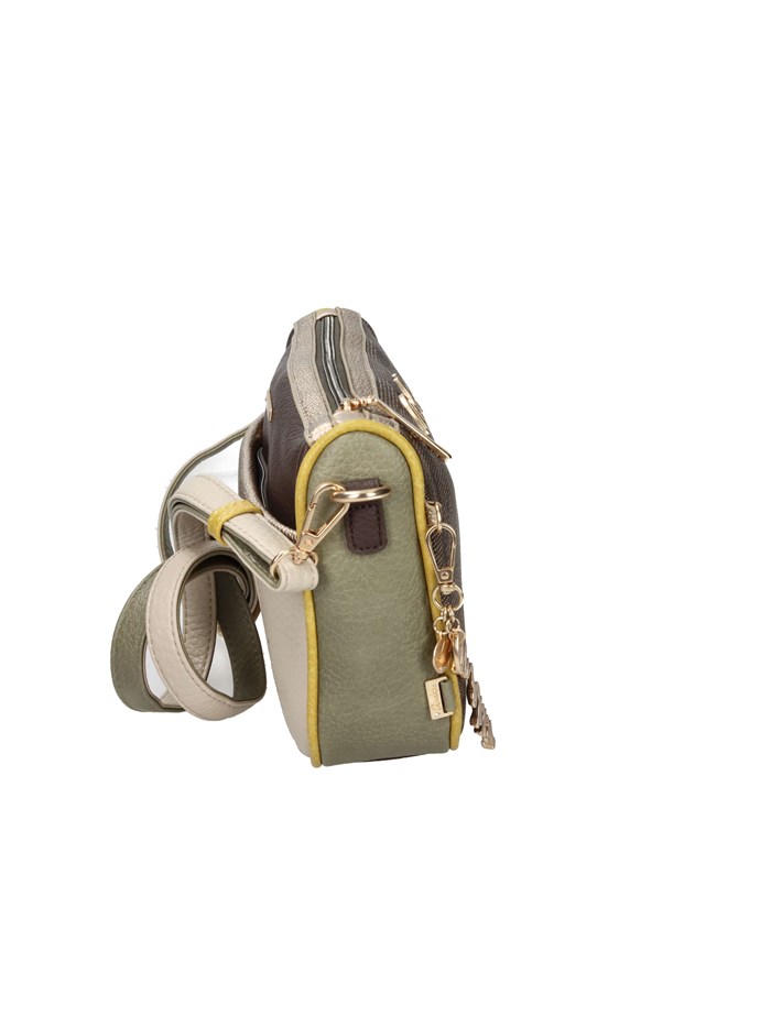 BORSA A SPALLA 42603-588-5 MARRONE/BEIGE