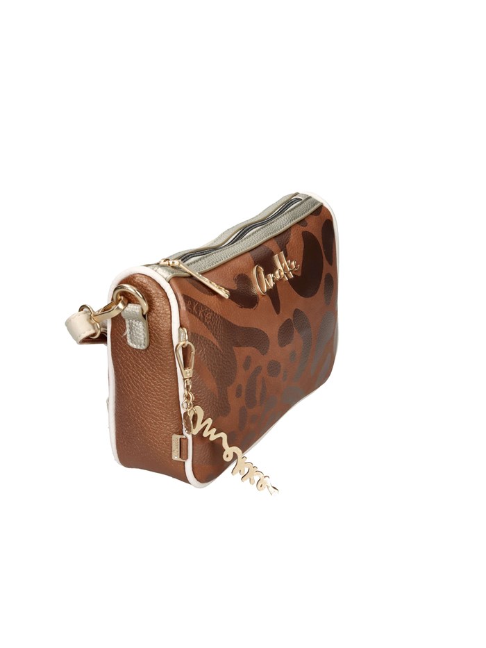 BORSA A SPALLA 42603-588-2 BEIGE/CUOIO