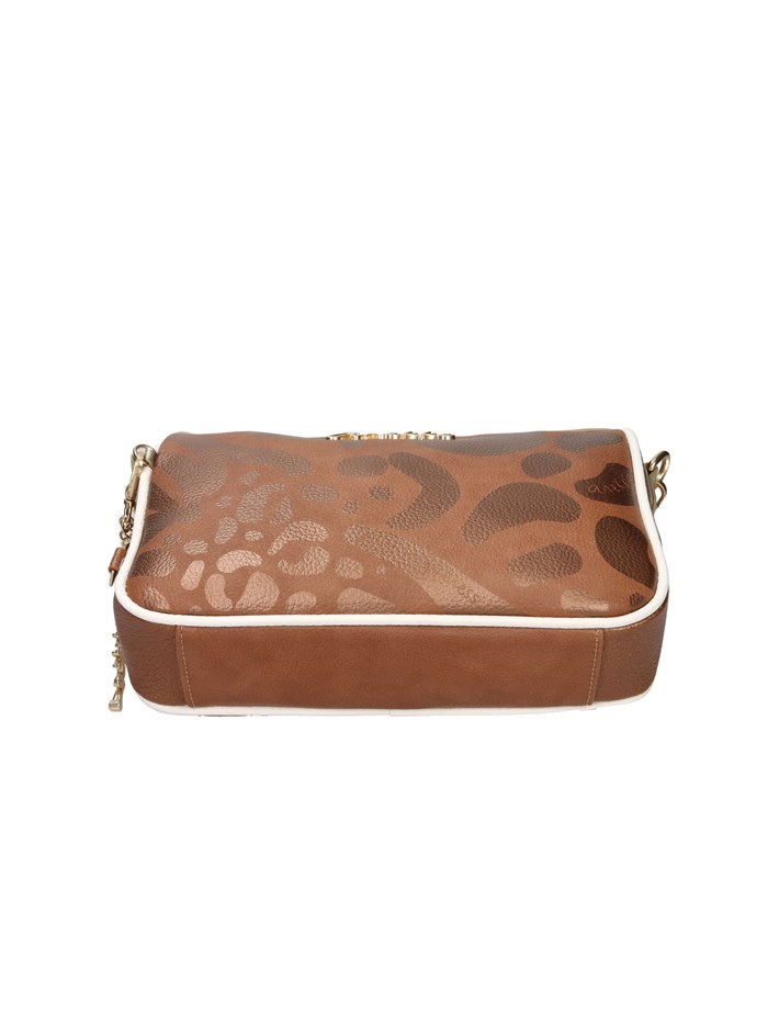 BORSA A SPALLA 42603-588-2 BEIGE/CUOIO