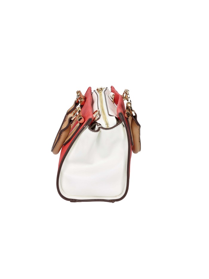 BORSA A MANO 184433 ROSSO/BIANCO
