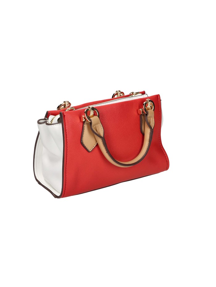 BORSA A MANO 184433 ROSSO/BIANCO