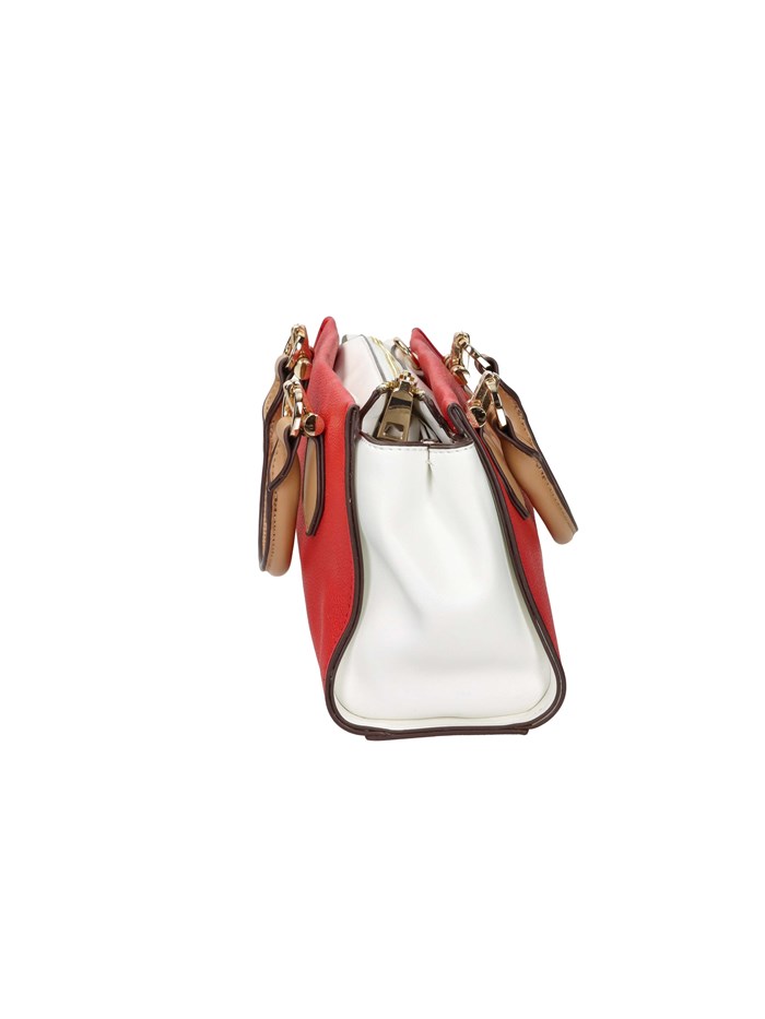 BORSA A MANO 184433 ROSSO/BIANCO