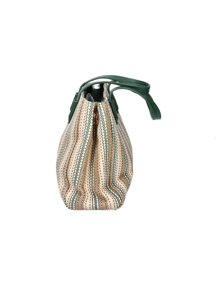 BORSA A MANO 184439 BEIGE/VERDE
