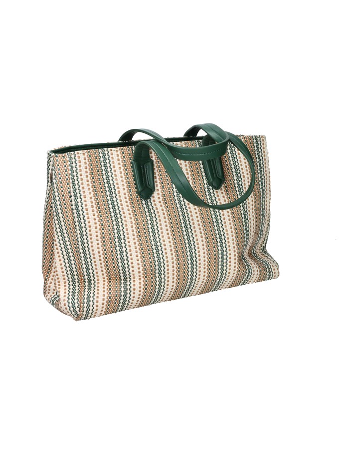 BORSA A MANO 184439 BEIGE/VERDE