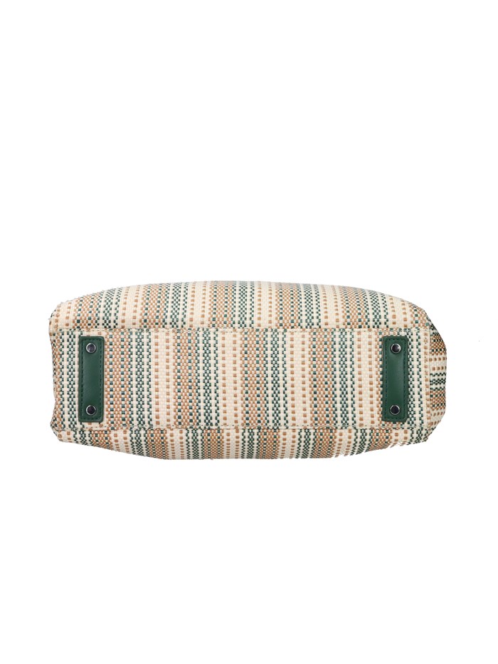 BORSA A MANO 184439 BEIGE/VERDE