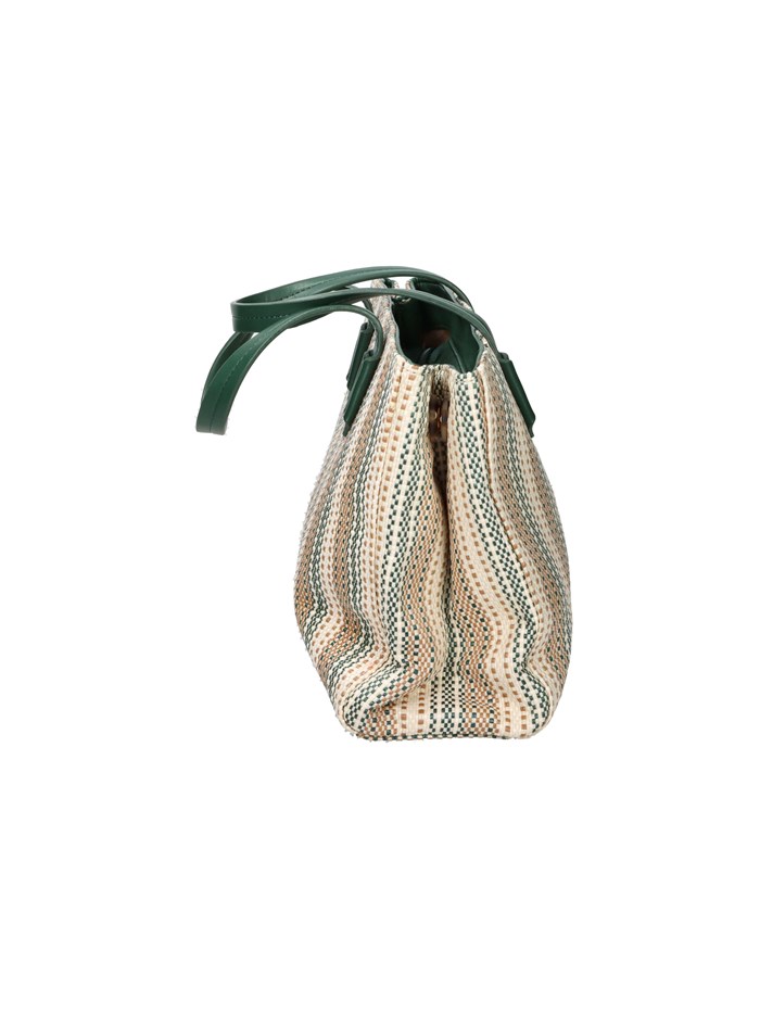 BORSA A MANO 184439 BEIGE/VERDE