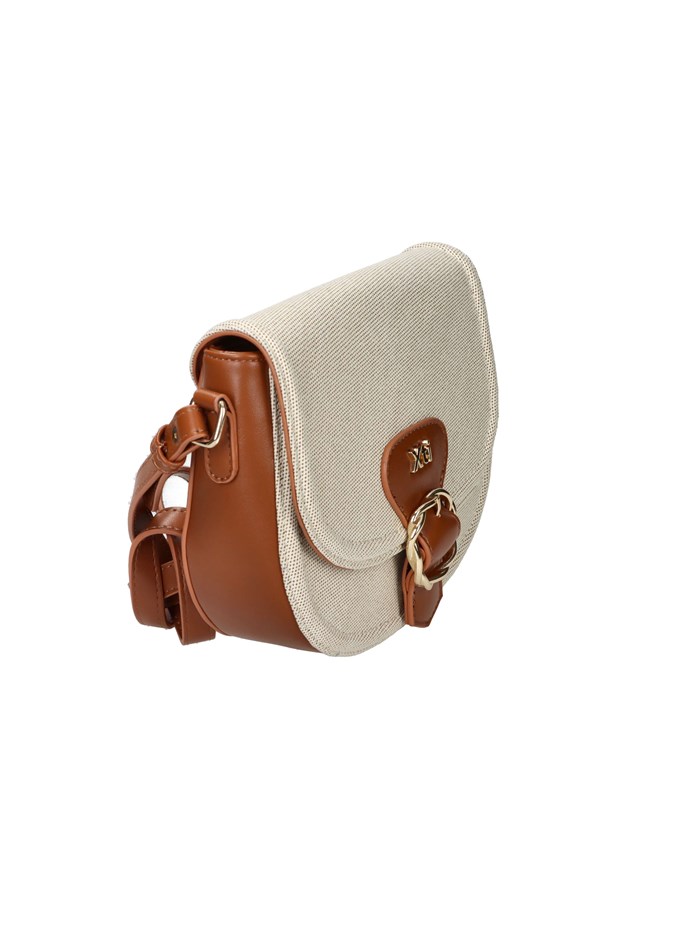 BORSA A SPALLA 184531 BEIGE/CUOIO