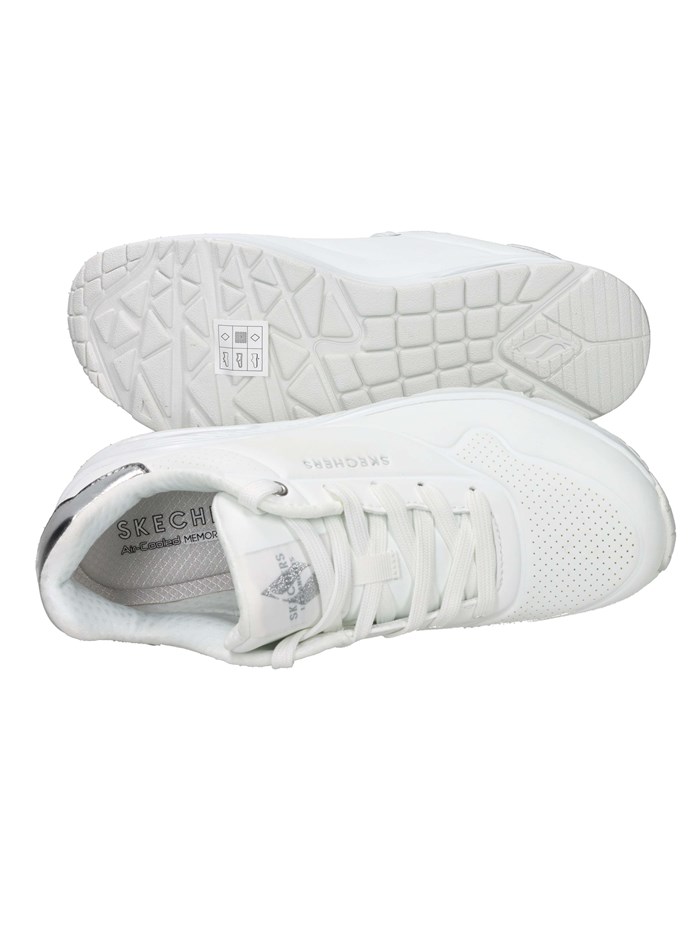 SNEAKERS BASSA 177094 BIANCO/ARGENTO