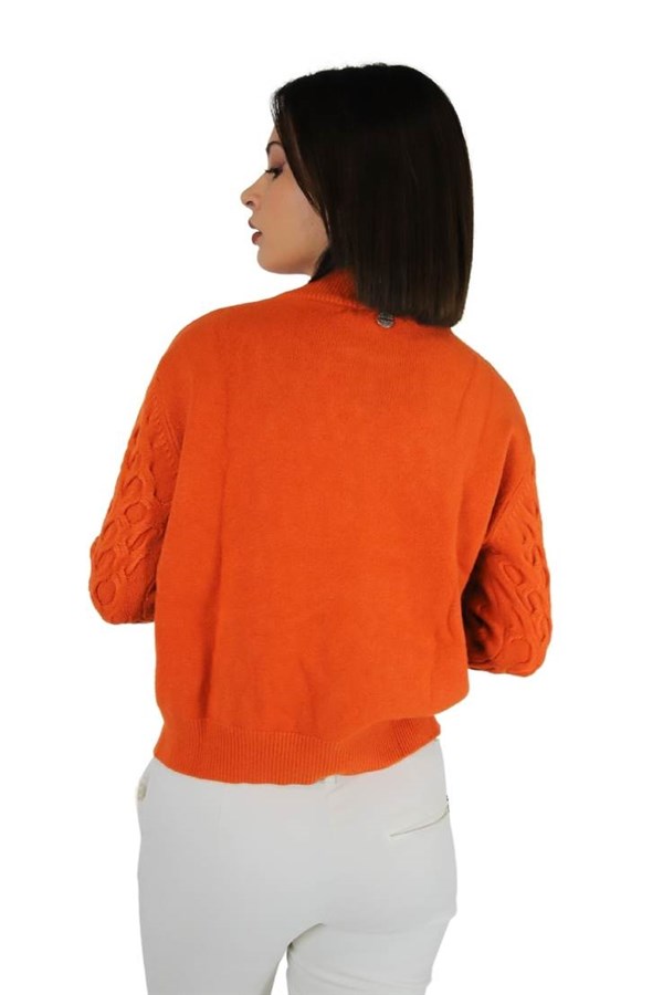 MAGLIONE DTA6055 ARANCIONE