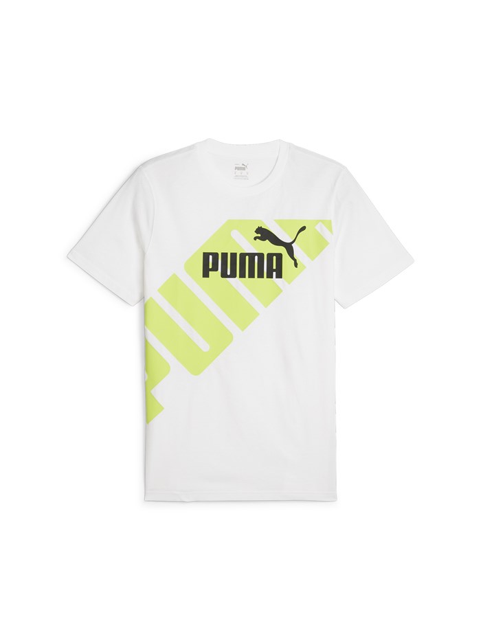 T-SHIRT 678960 BIANCO/GIALLO