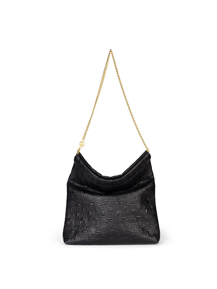 BORSA A SPALLA BIUF78406 NERO