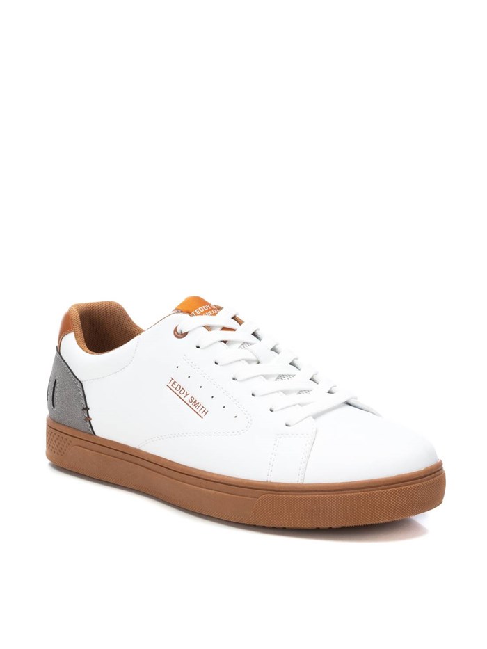 SNEAKERS BASSA 78852 BIANCO/CUOIO