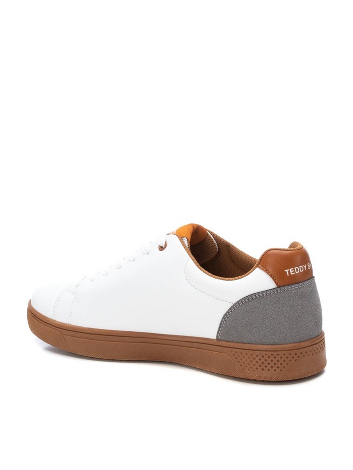 SNEAKERS BASSA 78852 BIANCO/CUOIO