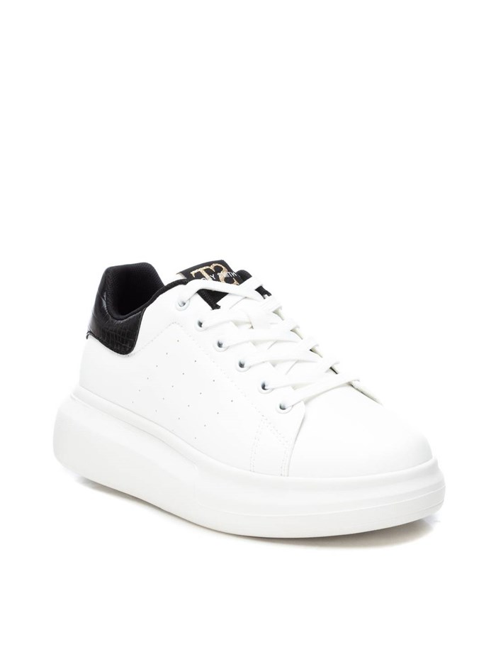 SNEAKERS BASSA 120042 BIANCO/NERO