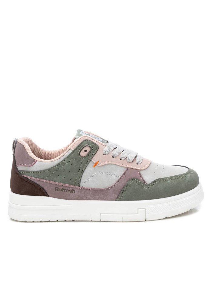 SNEAKERS BASSA 172346 GRIGIO/VERDE