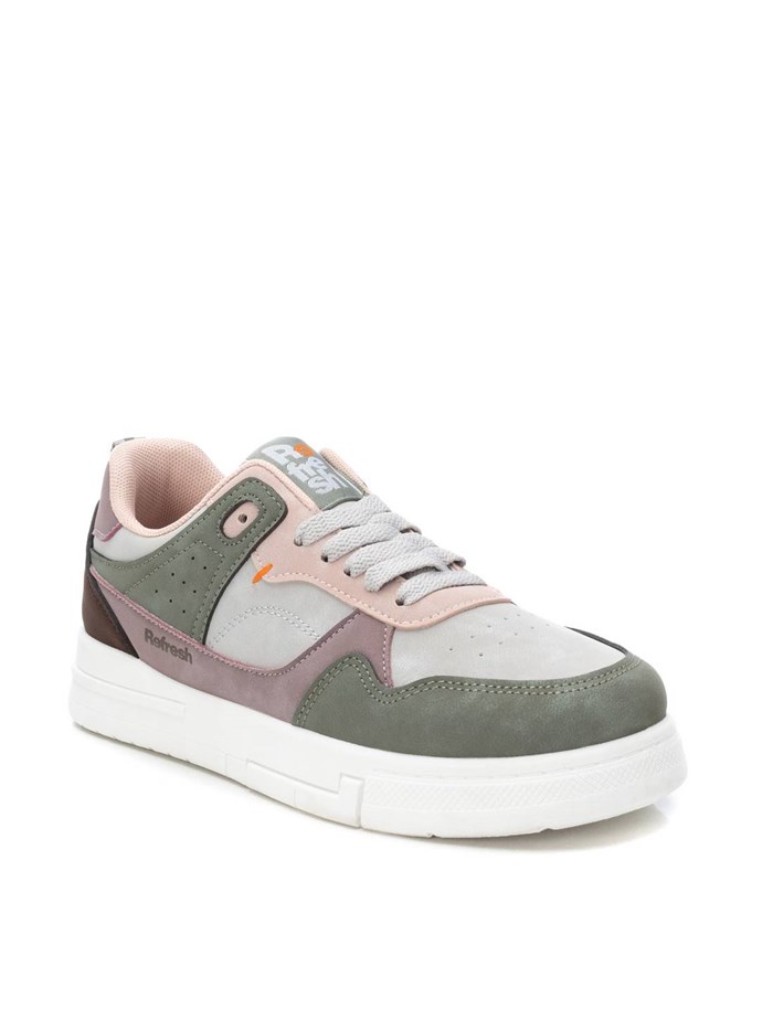 SNEAKERS BASSA 172346 GRIGIO/VERDE