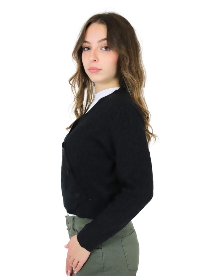 CARDIGAN DTA7935 NERO