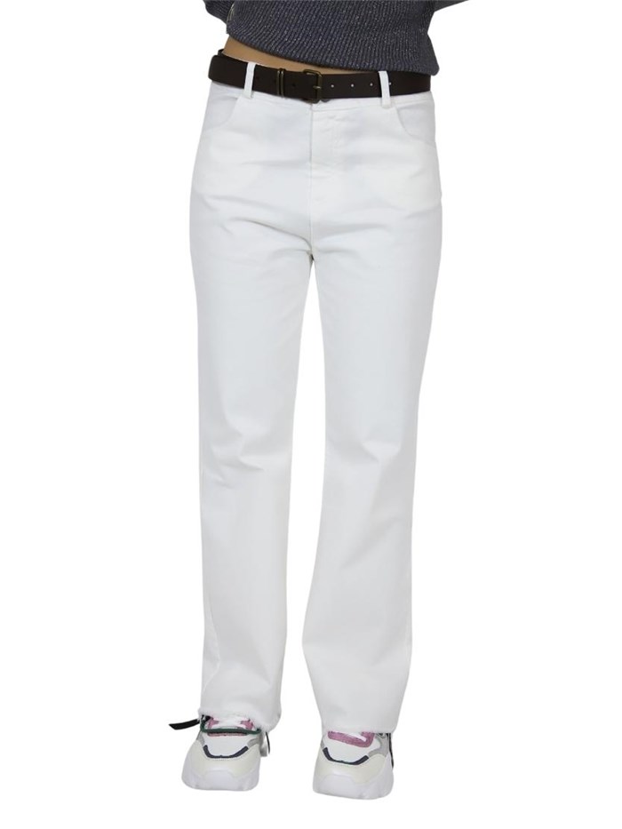 PANTALONE 53539415 BIANCO