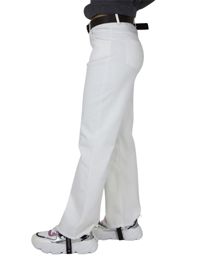 PANTALONE 53539415 BIANCO