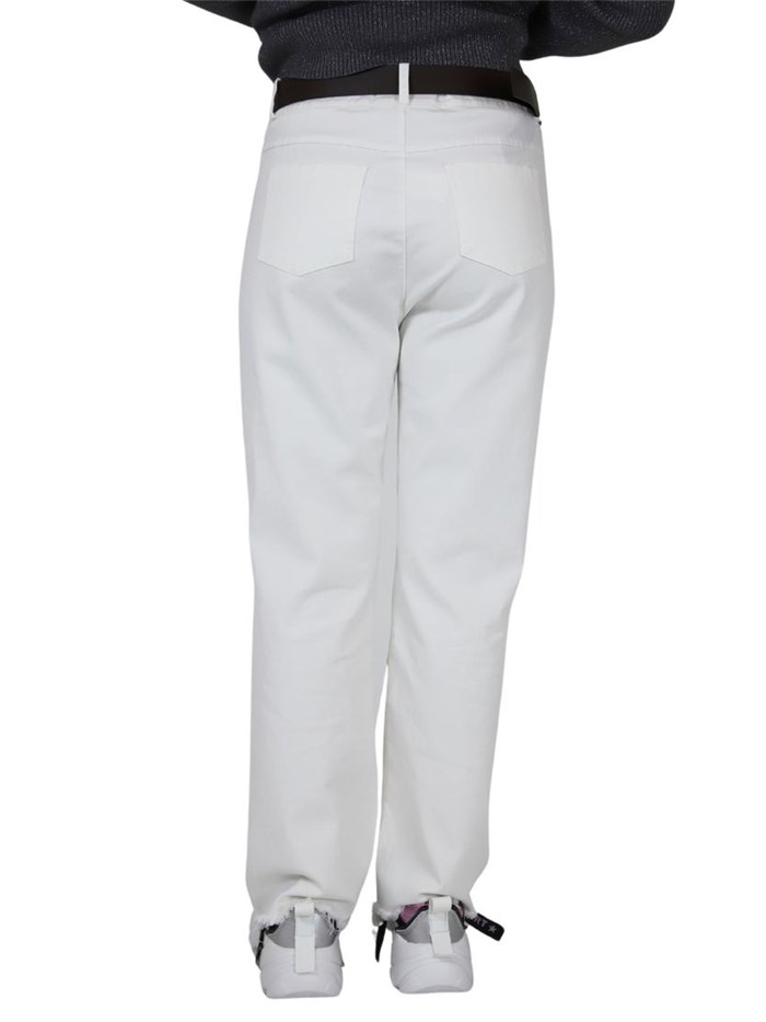 PANTALONE 53539415 BIANCO