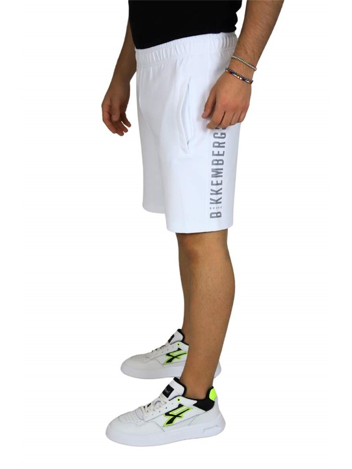 PANTALONCINO BKKS0020 BIANCO