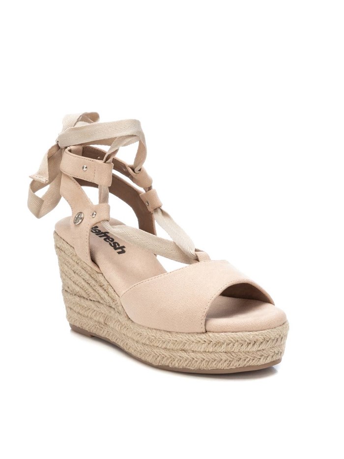 SANDALI CON ZEPPA 170771 BEIGE