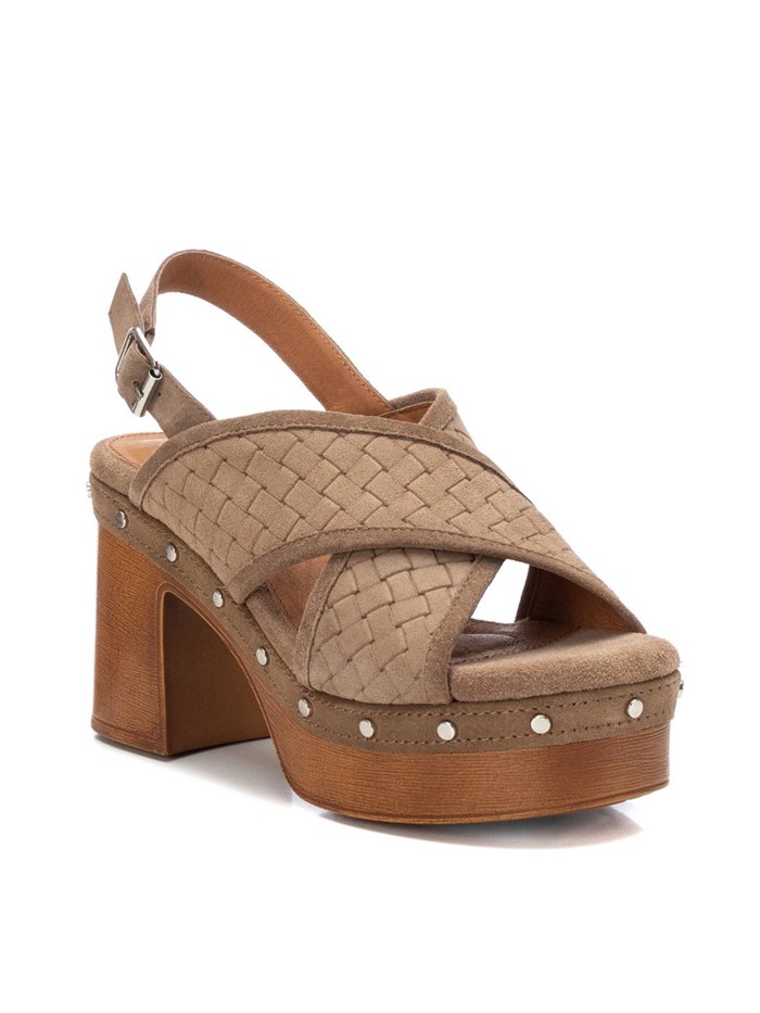 SANDALI CON TACCO 160616 TAUPE