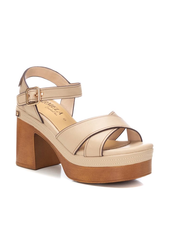 SANDALI CON TACCO 161380 BEIGE