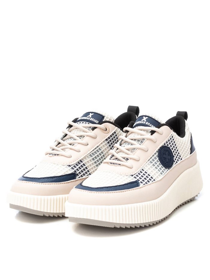 SNEAKERS BASSA 142465 BEIGE/BLU