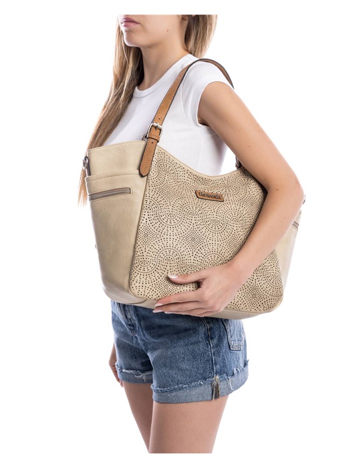 BORSA A SPALLA 183266 BEIGE