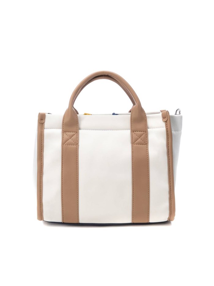 BORSA A MANO 183261 BIANCO/BEIGE