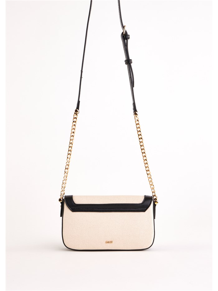 BORSA A TRACOLLA V5AE-12084 BEIGE/NERO