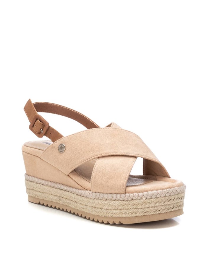 SANDALI CON ZEPPA 172662 BEIGE