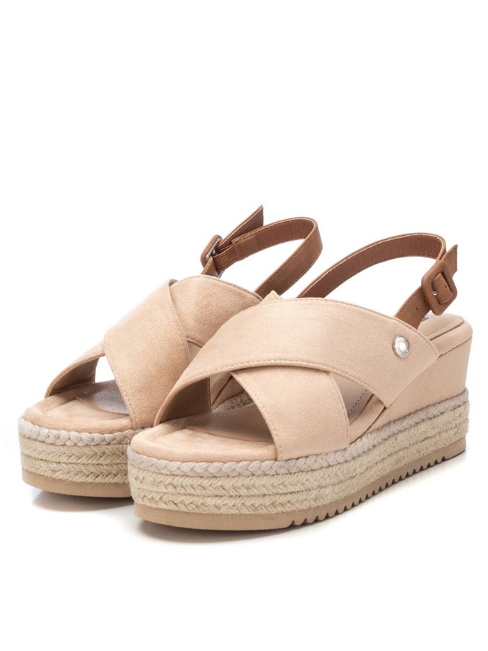 SANDALI CON ZEPPA 172662 BEIGE