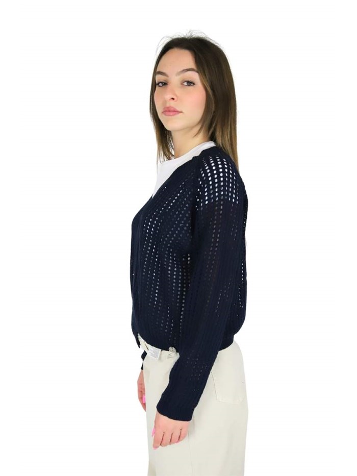 CARDIGAN DKE8066 BLU