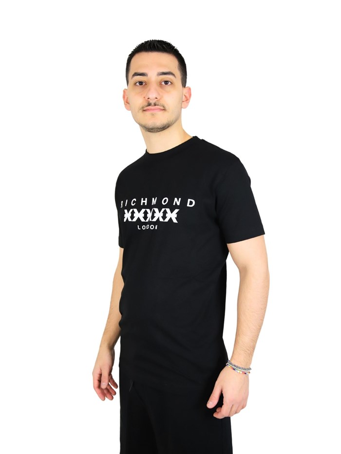 T-SHIRT UMP25004TS NERO/BIANCO