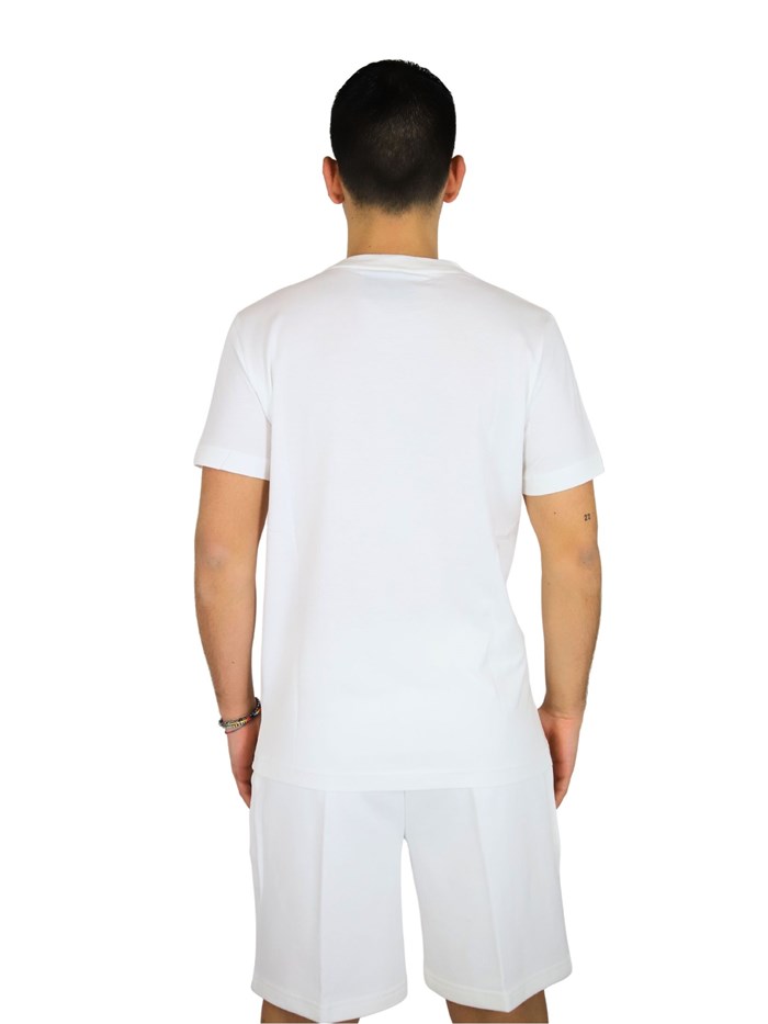 T-SHIRT UMP25004TS BIANCO/ROSSO
