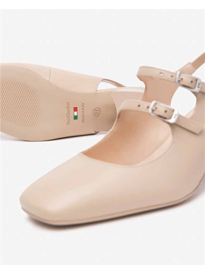 SLINGBACK E512321D BEIGE