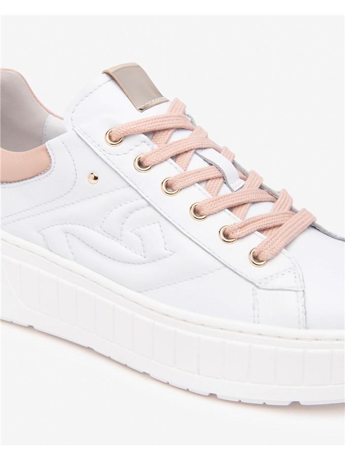 SNEAKERS BASSA E513090D BIANCO/ROSA