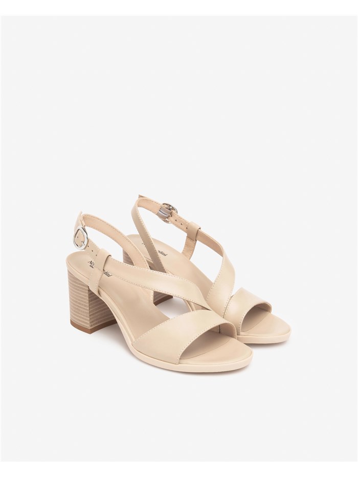 SANDALI CON TACCO E510440D BEIGE