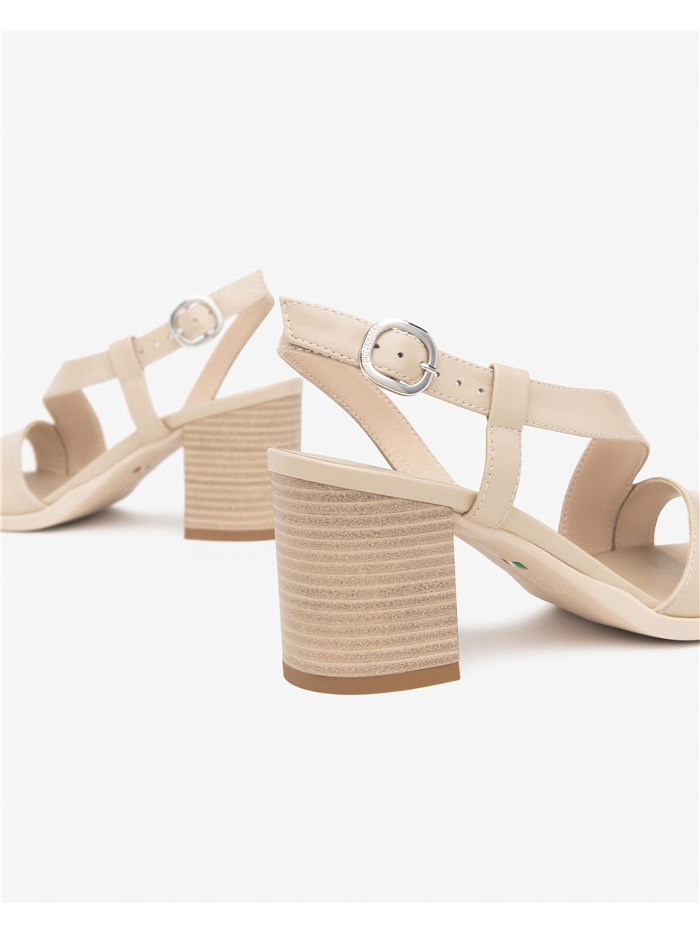SANDALI CON TACCO E510440D BEIGE