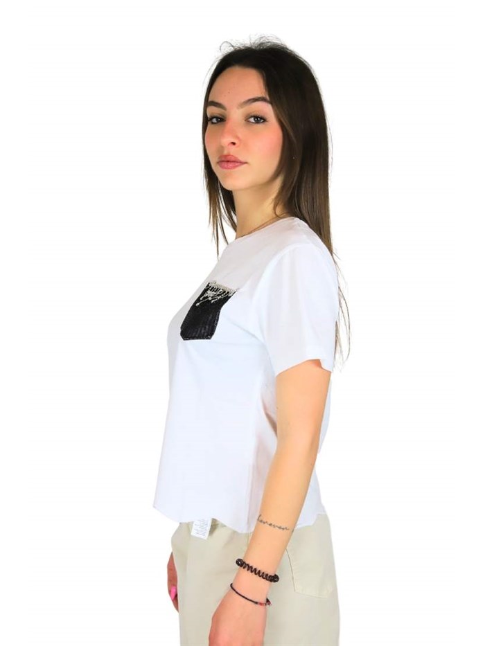 T-SHIRT DKE9005 BIANCO