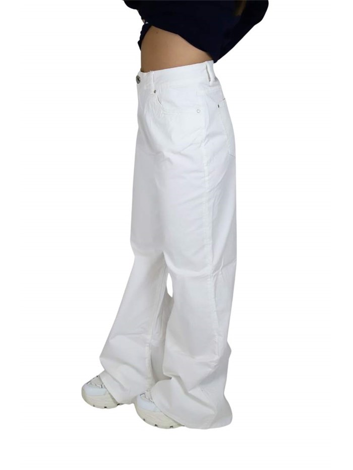 PANTALONE DKE8253 BIANCO